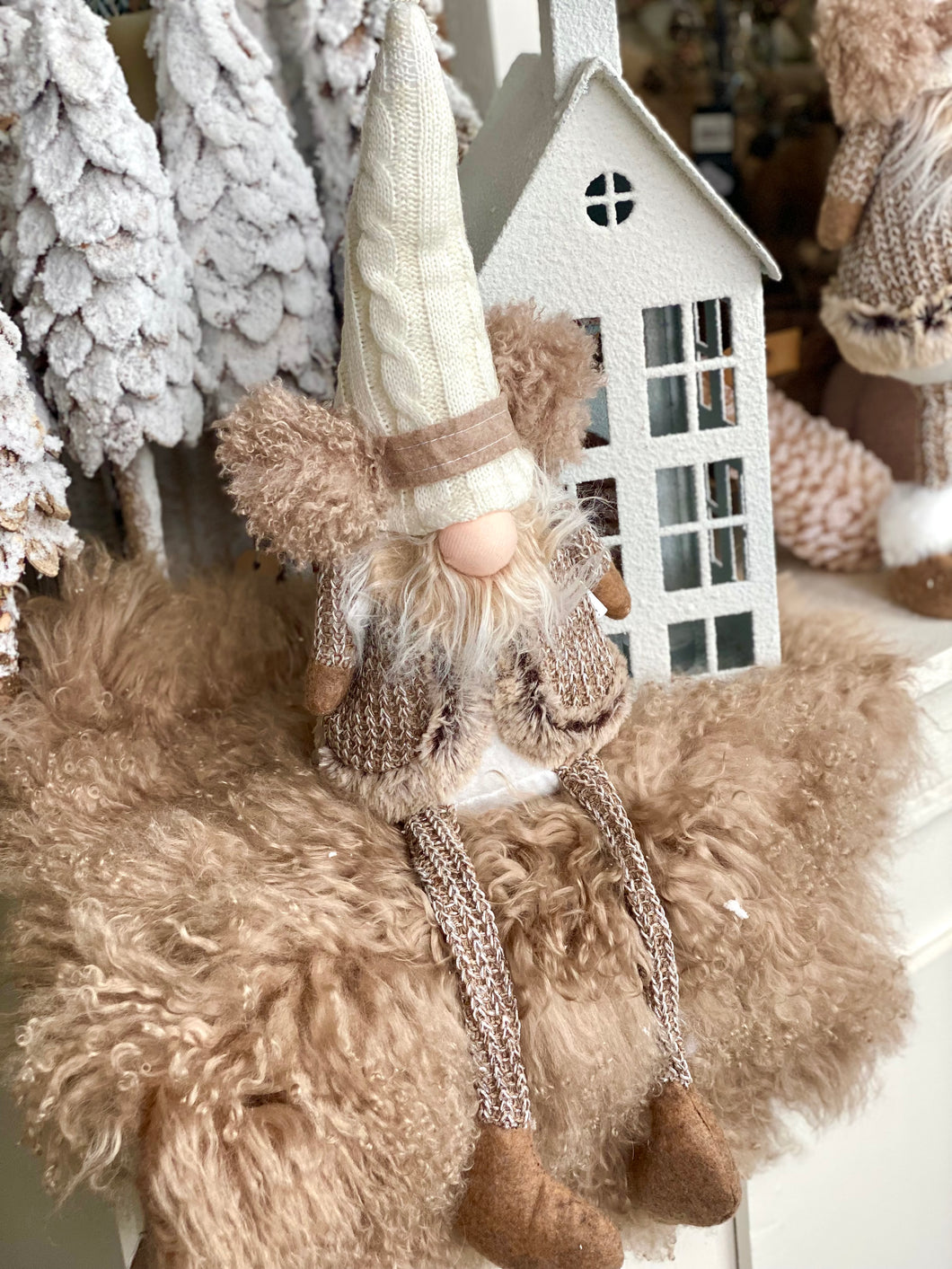 Gnome assis GM H55xL20cm