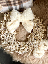 Charger l'image dans la galerie, Couronne naturelle lavande blanchie 25cm
