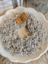 Charger l'image dans la galerie, Couronne blanche naturelle 20cm
