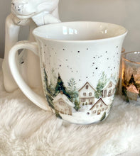 Charger l'image dans la galerie, Mug céramique décor chalets H11xL13cm
