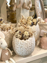 Charger l'image dans la galerie, Œuf céramique garni GM H12xL9cm
