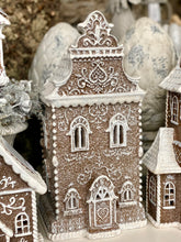 Charger l&#39;image dans la galerie, Maison pain d’épice lumineuse H35xL17xP15cm (expédition uniquement Belgique)
