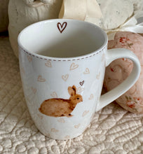 Charger l'image dans la galerie, Mug céramique ivoire/ brun H10xL8/12cm
