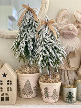 Charger l&#39;image dans la galerie, Ensemble pot+sapin garni GM H55xL15cm
