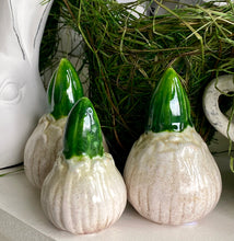 Charger l'image dans la galerie, Bulbe jacinthe céramique GM H10xL6cm
