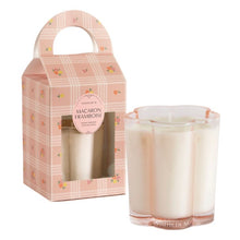 Charger l'image dans la galerie, Bougie parfumée Gourmandise d’été 145g - Macaron Framboise
