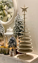 Charger l'image dans la galerie, Sapin métallique beige H60xL25cm
