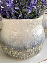 Charger l'image dans la galerie, Vase céramique beige/lavande PM H10xL12cm
