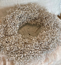 Charger l'image dans la galerie, Couronne gypsophile 25cm
