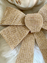 Charger l&#39;image dans la galerie, Noeud beige/doré antique MM H40xL30cm
