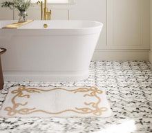 Charger l'image dans la galerie, Tapis brodé avec noeud 50x80cm
