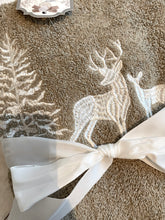 Charger l&#39;image dans la galerie, Set 2 essuies marron ( 1 essuie main 60x110cm- 1 essuie invité 40x60cm)

