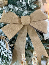 Charger l&#39;image dans la galerie, Noeud beige/doré antique MM H40xL30cm
