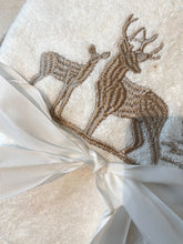 Charger l&#39;image dans la galerie, Set 2 essuies blanc ( 1 essuie main 60x110cm- 1 essuie invité 40x60cm)
