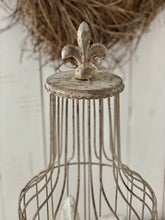 Charger l&#39;image dans la galerie, Lanterne zinc vieilli GM ( convient en extérieur) H52xL20cm
