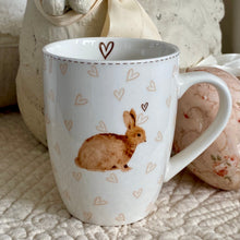 Charger l'image dans la galerie, Mug céramique ivoire/ brun H10xL8/12cm
