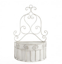 Charger l'image dans la galerie, Set de 2 supports muraux en métal blanc
