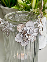 Charger l'image dans la galerie, Lanterne a poser verre et métal H29xL14cm
