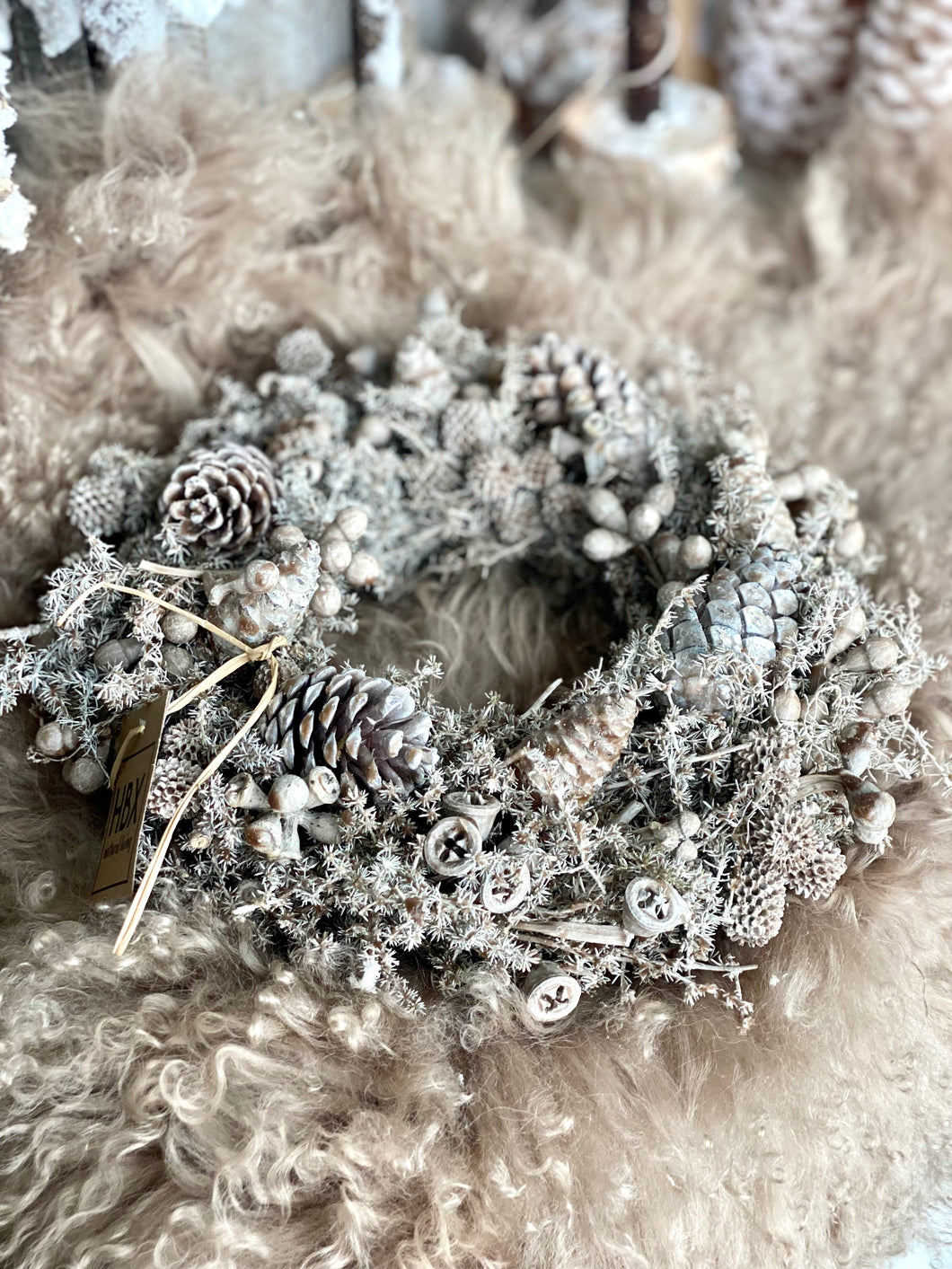 Couronne Asparagus caramel garnie 30cm