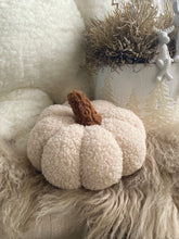 Charger l'image dans la galerie, Citrouille bouclette beige/brun L19xH16cm
