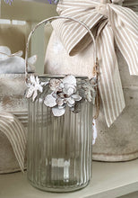 Charger l'image dans la galerie, Lanterne a poser verre et métal H29xL14cm
