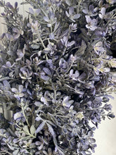 Charger l'image dans la galerie, Couronne artificielle fleurs couleur lavande 60cm
